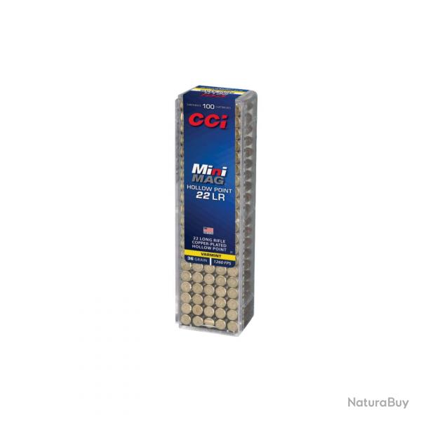 CCI Mini Mag HP 36 Grains - Boite de 100