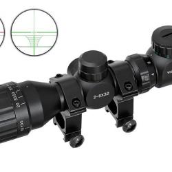 LUNETTE A3 2-6X32 AOE