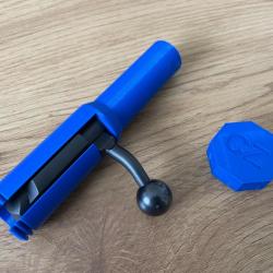 CZ 457 - Étui / Protège verrou avec bouchon - BLEU