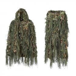 Tenue de Camouflage 3D Bionic Leaf Woodland Ghillie Suit pour la Chasse et la Faune Sauvage