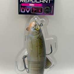 Leurre Fox Rage Replicant Jointed Ultra UV 18cm 80g Marble