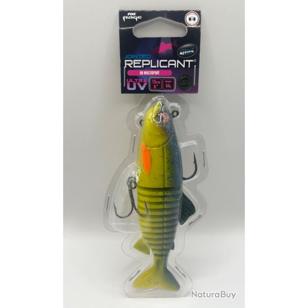 Leurre Fox Rage Replicant Jointed Ultra UV 15cm 60g QB Multisport