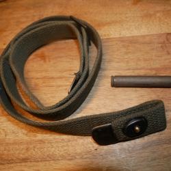 Bretelle de carabine USM1 avec son huilier