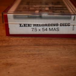 Jeu d'outils LEE 7.5X54 MAS