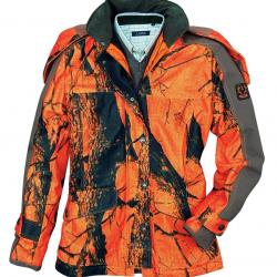 KAREN - Veste de chasse Femme M CH287 - ORANGE