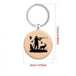 Porte clé personnalisée au choix ! Motif chasse aux cerf ou autre