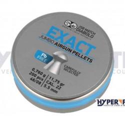 Plomb 5.5 mm JSB Exact Jumbo Pb Free