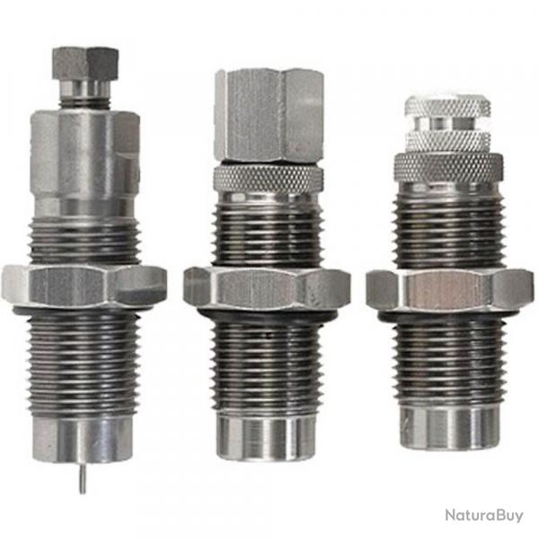 Jeu de 3 Outils Carbure Lee Precision pour Calibres .40 Smith Wesson - Prcision et Durabilit - Ent