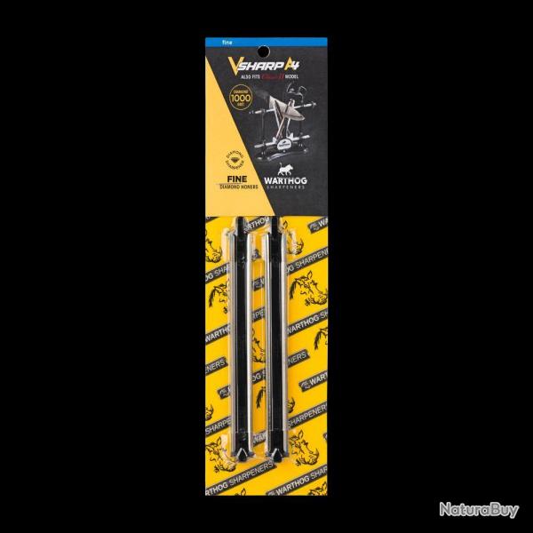 Tiges d Afftage V-Sharp Classic II/A4 Warthog - Grain 600-1000 - Finition Prcise et Durable