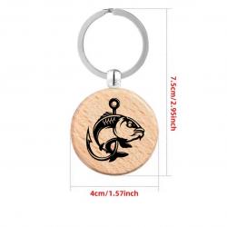 Porte clé pêche  personnalisée au choix ! Motif Personnalisable ou autre A2