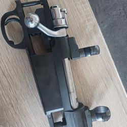 Boitier Mauser 98 civil et montage lunette Leupold