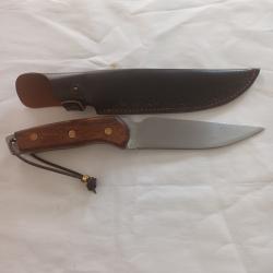 couteau artisanal avec étui