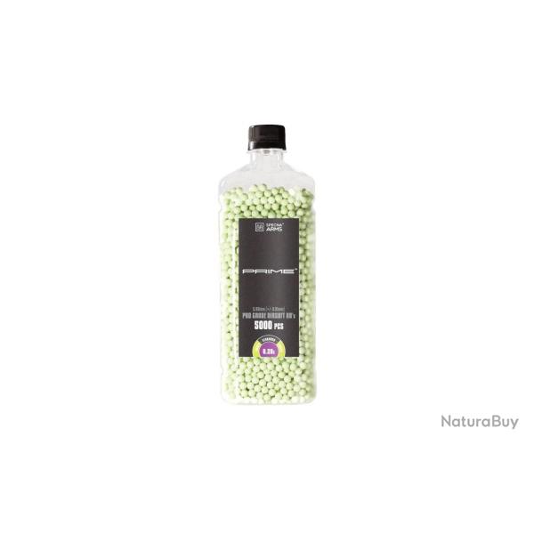 BILLES BIO 0.20G PRIME TRACANTE VERTE EN BOUTEILLE DE 5000