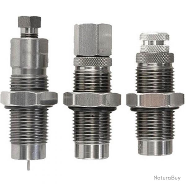 Jeu de 3 outils carbure pour calibres armes de poing - Lee Precision-8mm 92 Franais #91615