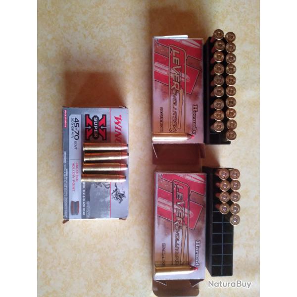 Balles 45*70 gvt.. Hornady Monoflex