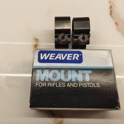 Colliers lunette Weaver 25,4mm