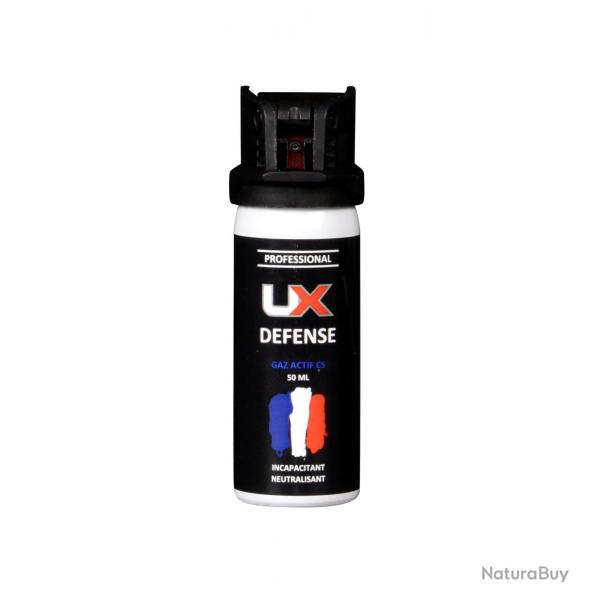 Bombe de dfense UX - 50 ml - Gaz CS