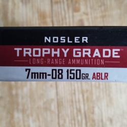 7mm-08 rem Nosler 150gr accubond - bte 20