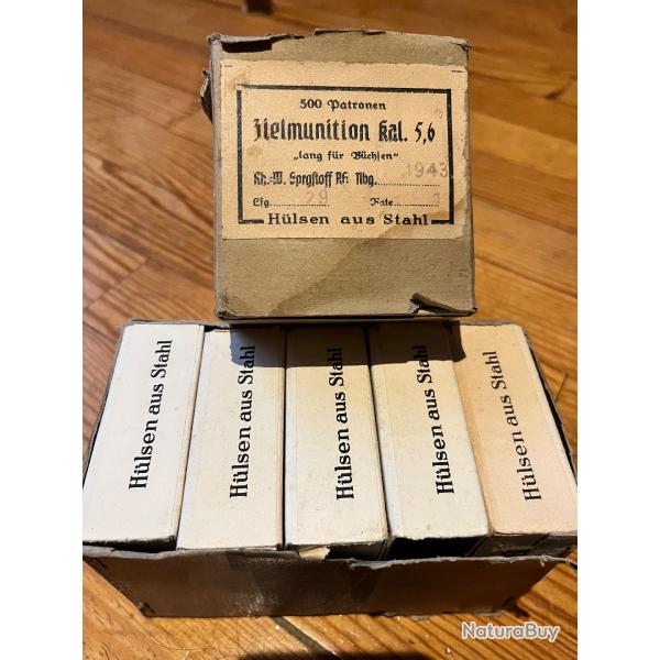 Munition 2nd guerre mondiale (22lr)