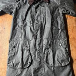 Barbour Border XS C34 neuf wax jacket Bedale