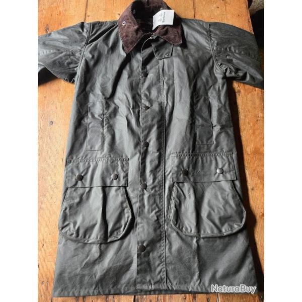 Barbour Border XS C34 neuf wax jacket Bedale