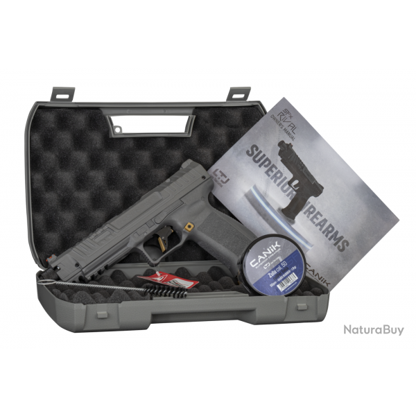 PISTOLET CANIK SFX COMPETITION CO2 C50 SILVER/GOLD