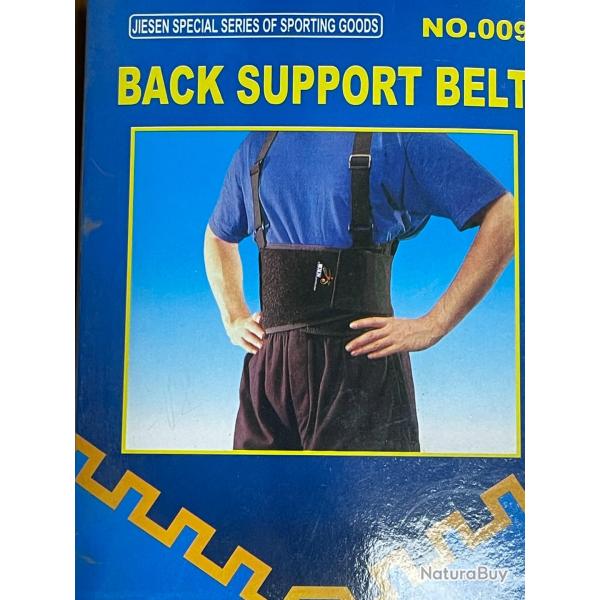 CEINTURE DE MAINTIEN DU DOS BRETELLES