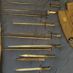 Lot de baïonnette