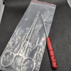 Lot 305 / FISH AND FISHING/PINCE FORCEPS COURBÉ 18 cm / PAFEX.Plus d emballage d origine destockage!