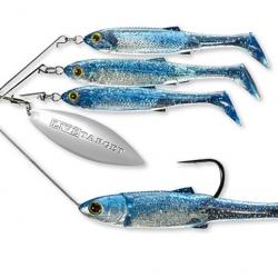 Spinnerbait Live Target Baitball Spinner Rig Medium 14g 854 - Blue Silver