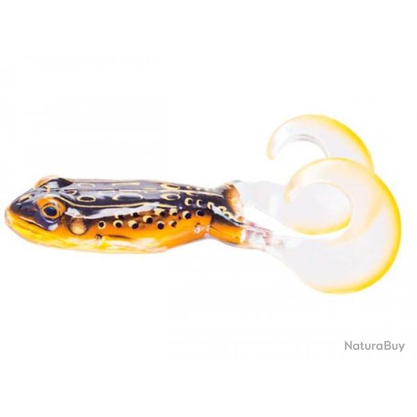 Leurre Souple Live Target Freestyle Frog 7,5cm FireTip Orange