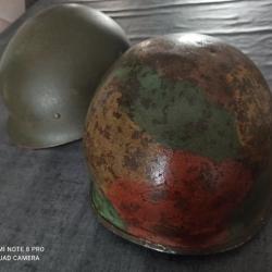 Casque style US camo " Belge ? "