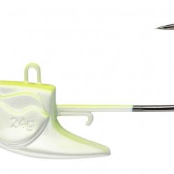 Tête Plombée Sakura Utter Head White Chart 7g par 3 n°2/0