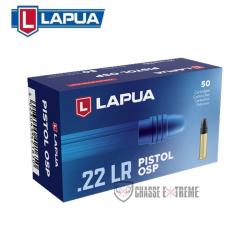 50 Munitions LAPUA Pistol OSP 40Gr Cal 22 Lr