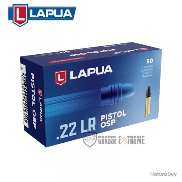 50 Munitions LAPUA Pistol OSP 40Gr Cal 22 Lr