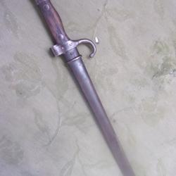 baionnette réglementaire française 19 eme