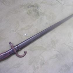 baionnette réglementaire française du 19 eme