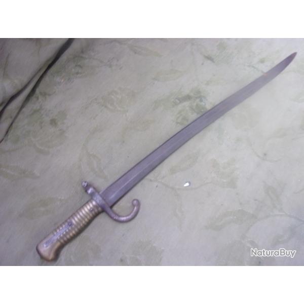 baionnette rglementaire franaise Chassepot