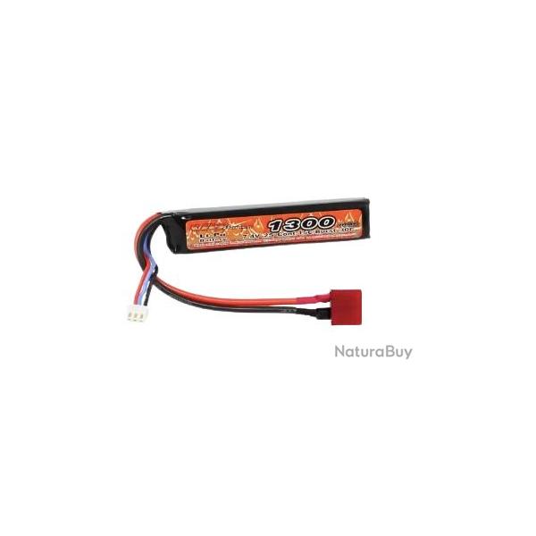BATTERIE LI-PO 7.4V 1300MAH 1 STICK DEAN