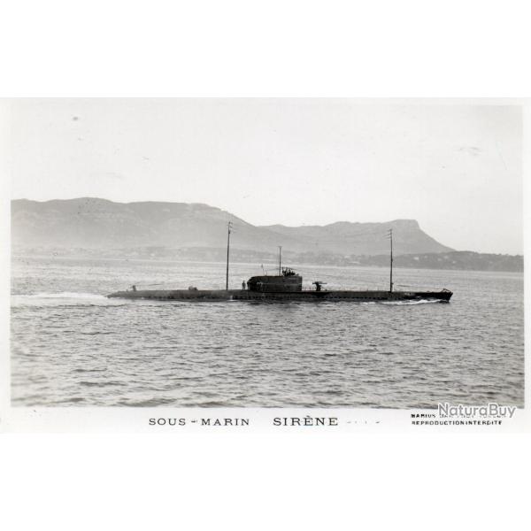 CPA - Marine de Guerre - " SIRENE  "  Sous-Marin  N4144