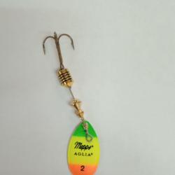 Cuiller Mepps Aglia Tiger n2 4,5g