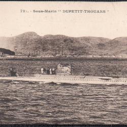 CPA - Marine de Guerre -  Sous-Marin " SIRENEDUPETIT-THOUARS  "  N°4145
