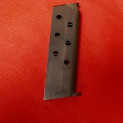 Chargeur BROWNING 1910 en 7.65mm avec 1910 gravé sous le talon