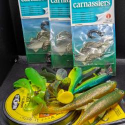 Lot 304 / Leurres Souple divers marques + VMC + STORM /  FISH AND FISHING.