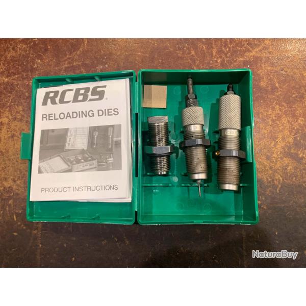 Jeu d'outils RCBS 8x57 IS  (8 MM x 57 MAUSER) avec sertisseur conique LEE
