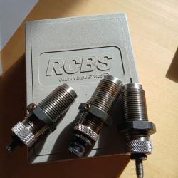 Jeu outils CARBURE NEUFS 9mm RCBS 9 luger parabellum 9 19 carbide pas LEE