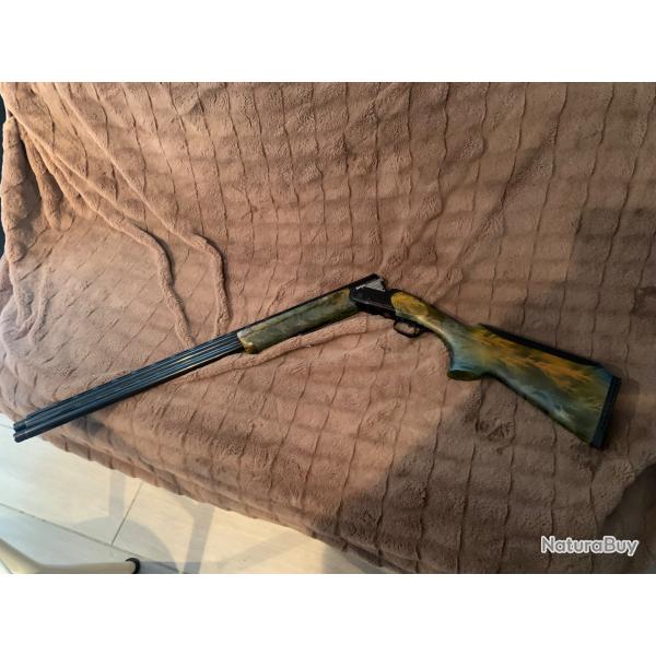 Fusil superpos HUGLU Trap Fosse Camo Sport busc rglable calibre 12/76