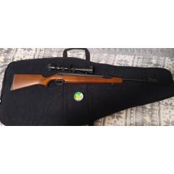 Carabine diana 48/52 + lunette+fourreau+500plombs