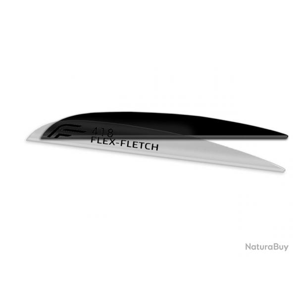 Plume de flche Plastique Flex-Fletch FFP418 (par 100) - Phantom Clear