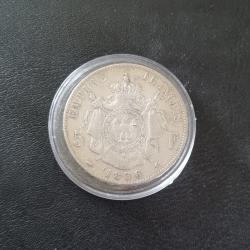5 Francs Argent Napoléon III 1856 A Paris , Écu Napoléon 3 , XIXème Siècle